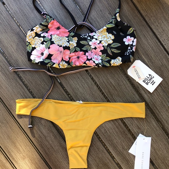 🌴🔆BILLABONG-RIP CURL-REVERSIBLE BIKINI SET🔆🌴 - Picture 6 of 15